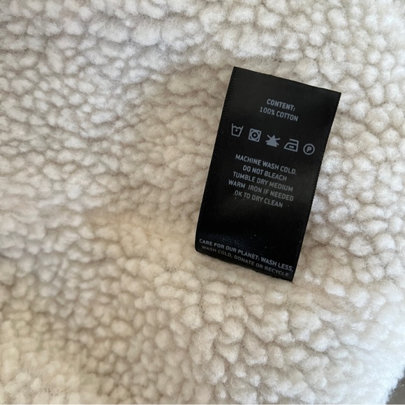 Sunrise Kingdom Corduroy Brown Sherpa Lined Trucker Jacket Size Small - Picture 9 of 9